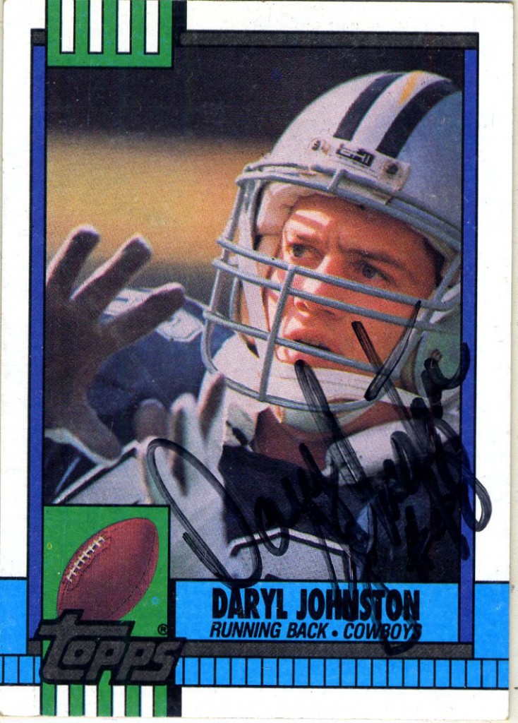 Johnston, Daryl  The Football Autograph Encyclopedia