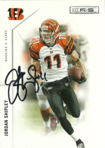 Jordan Shipley Autographed Cincinnati Custom Orange Football Jersey JSA